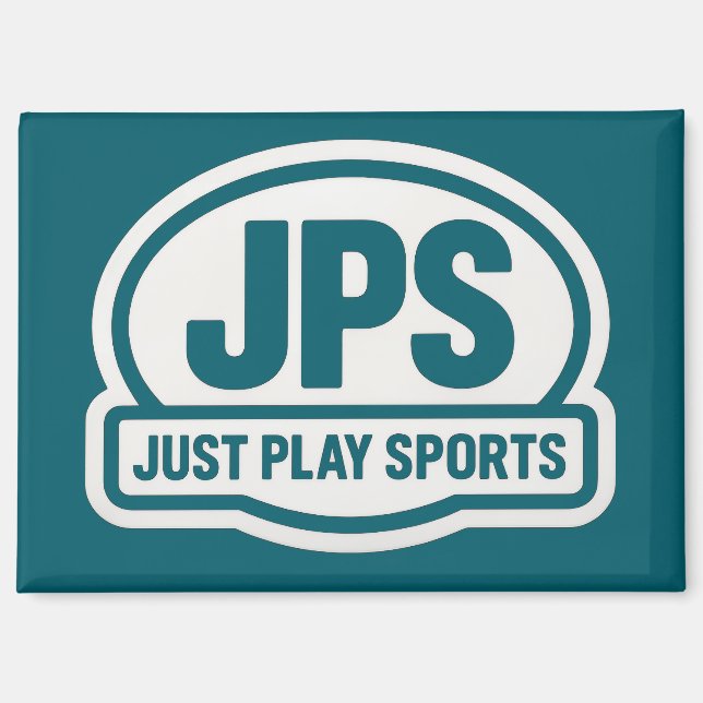 Aimant Jouez simplement aux sports  (Recto)