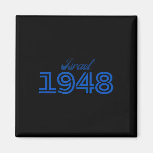 Aimant Jour 76 Israël - 1948 Am Israel Chai - Jewish