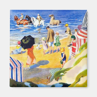 Aimant Jour à la plage