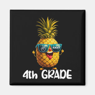 Aimant Jour de 4e année Paix dehors 4e année Funny Gradua