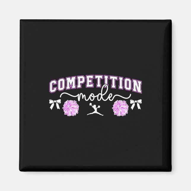 Aimant Jour de compétition de cheer Mode jour de compétit (Devant)
