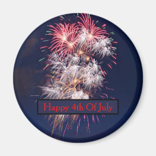 Aimant Jour de la Déclaration d'Indépendance de feux
