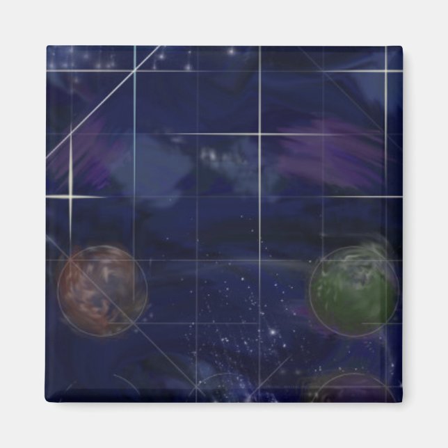 Aimant Jour de la Genèse 4 : Étoiles 2014 (Devant)