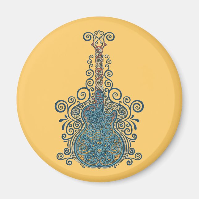 Aimant Jour de la guitare morte (Devant)