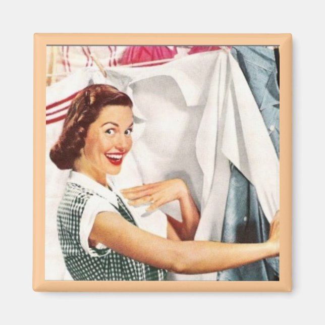 AIMANT JOUR DE LA MÈRE HEUREUX FEMME FAMILLE LAVE JOUR RE (Devant)