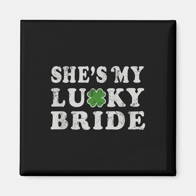 Aimant Jour de la Saint Patrick Shore Mon Wedding shower  (Devant)