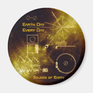 Aimant Jour de la Terre 2012 - Disque d'or des Sons de la