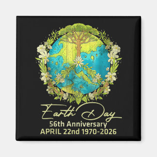 Aimant Jour de la Terre 2026 56e anniversaire Jour de la 
