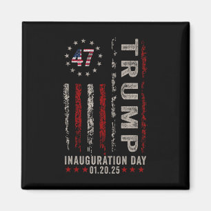 Aimant Jour de l'investiture de Trump 2025 Mémorabilia Dr