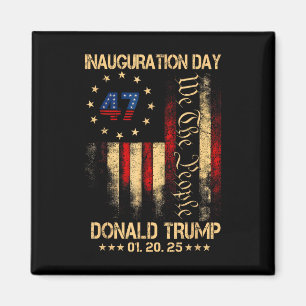 Aimant Jour de l'investiture du président Donald Trump 20