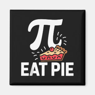 Aimant Jour de Pi 14 mars Math Nerd Tarte Nourriture Cade