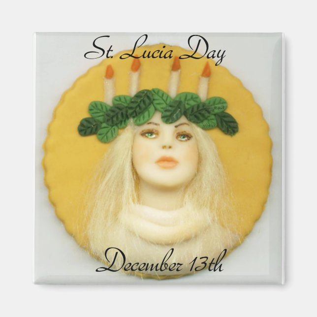 Aimant Jour de Sainte-Lucie 094 JL Biel (Devant)