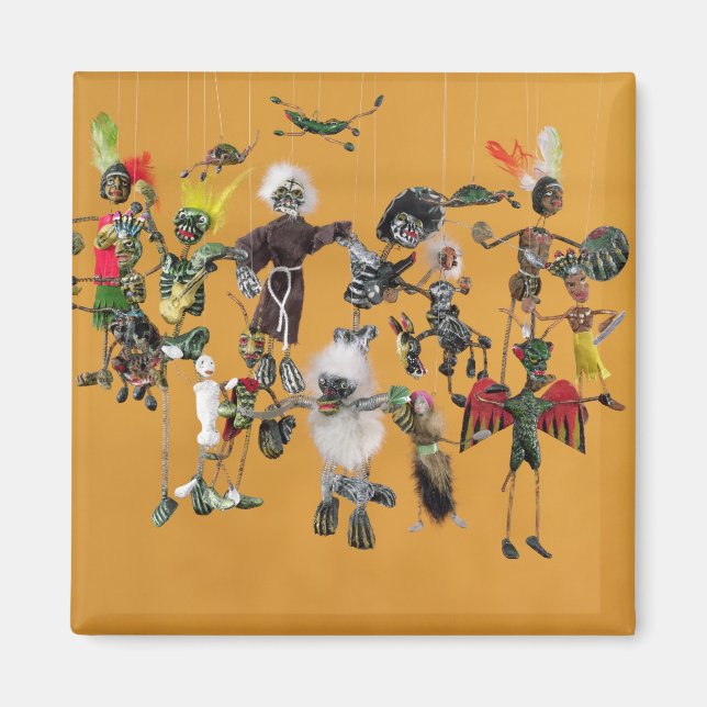 Aimant Jour des morts, Oaxaca (Devant)