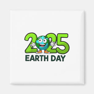Aimant Jour des terres 2025 Jour des terres amusant Anniv