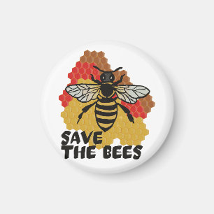 Aimant Jour des terres, Sauvez Les Abeilles
