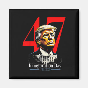 Aimant Jour d'investiture du président Trump 2025