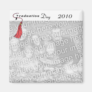 Aimant Jour du diplôme RED