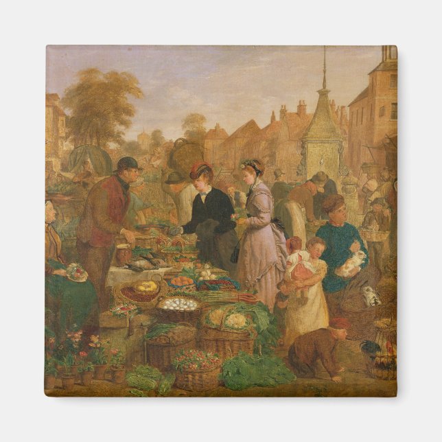 Aimant Jour du marché (Devant)