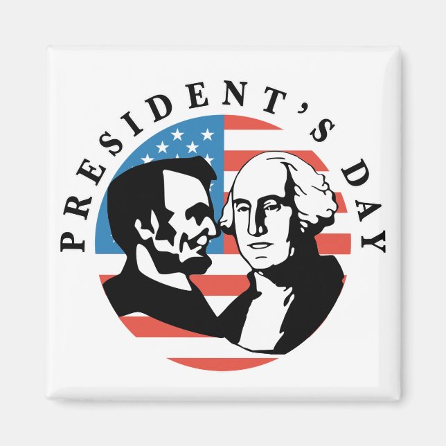 Aimant Jour du Président (Devant)