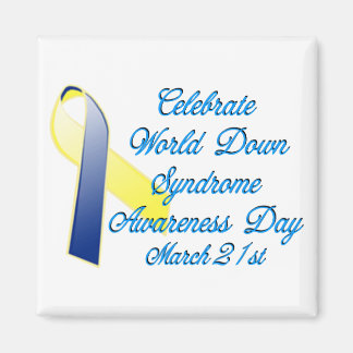 Aimant Jour du syndrome de Down
