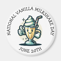 Jour national du Milkshake Vanilla 20 juin