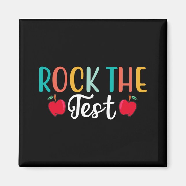 Aimant Jour Rocher Le Test Enseignant Jour 1 (Devant)