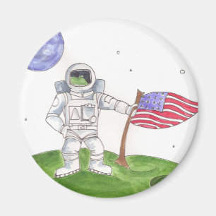 Aimant Jour Trente-quatre - Un bond géant pour une pomme