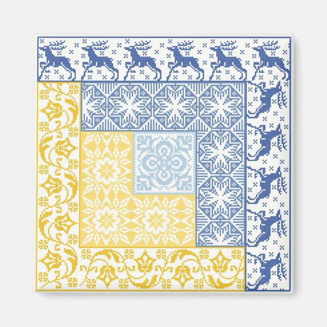 Aimant Journal Cabine hiver (Devant)