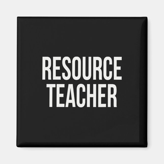 Aimant Journée d'appréciation des professeurs de ressourc (Devant)