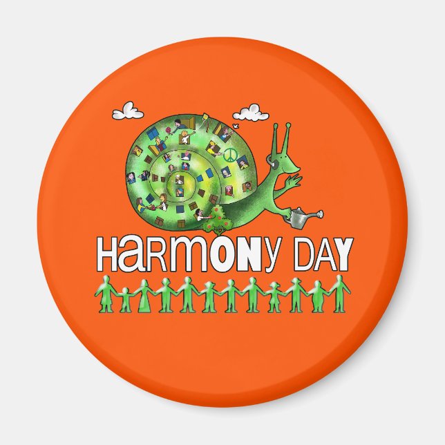 Aimant journée de l'harmonie (Devant)