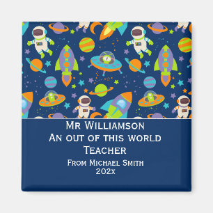 Aimant Journée de reconnaissance des enseignants hors de