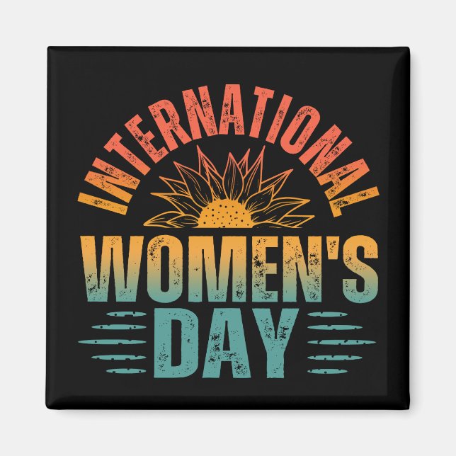 AIMANT JOURNÉE INTERNATIONALE DES FEMMES (Devant)