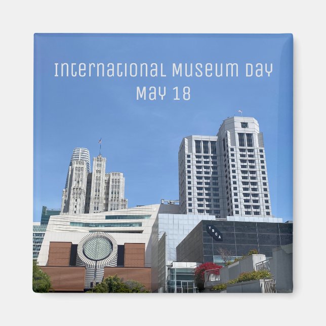 Aimant Journée internationale des musées (Devant)