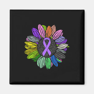 Aimant Journée mondiale du cancer - Cancer Survivor Guerr