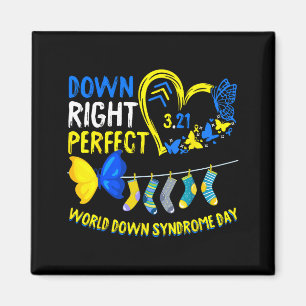 Aimant Journée mondiale du syndrome de Down le 21 mars en