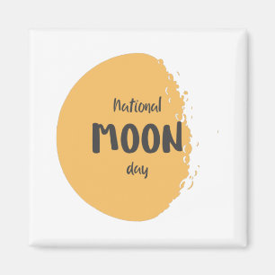 Aimant Journée nationale de la Lune
