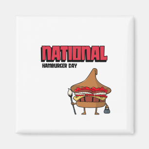 Aimant Journée nationale du hamburger