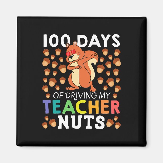 Aimant Jours De Conduite Mon Enseignant Nuts Amusants Éja (Devant)