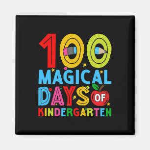 Aimant Jours De Maternelle Joyeux 100E Jour De L'École