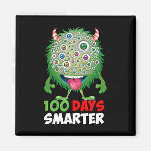 Aimant Jours Smarter Happy 100th Day Of School Fun Monste
