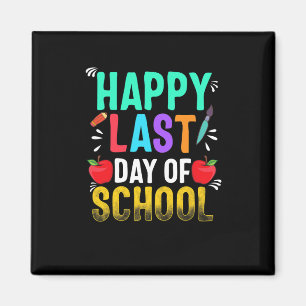 Aimant Joyeuse Dernière Journée De L'Enseignant Appréciat