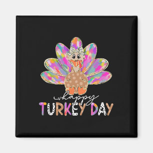 Aimant Joyeuse Fête de la dinde Chaussettes de Thanksgivi