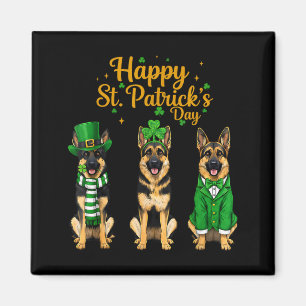 Aimant Joyeuse fête de la Saint-Patrick graphique de chie