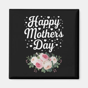 Aimant Joyeuse fête des Mères Maman fleur Maman grand-mèr