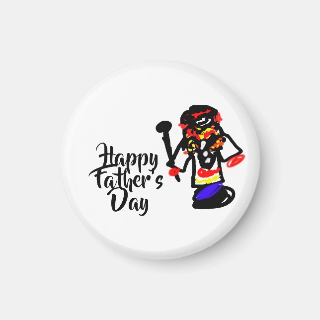 Aimant Joyeuse Fête des Pères (Devant)