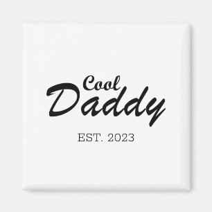 Aimant Joyeuse fête des pères meilleur papa cadeaux perso