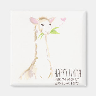 Aimant Joyeuse Llama Yummy !