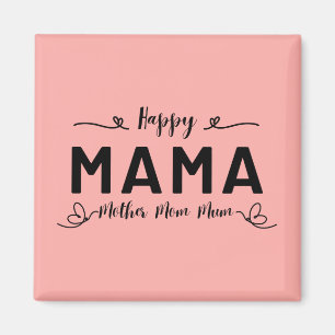 Aimant Joyeuse MAMA - Mère Maman Maman