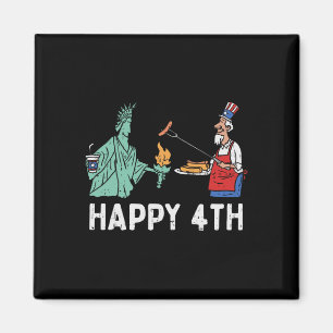 Aimant Joyeuse quatrième statue de la liberté Oncle Sam d