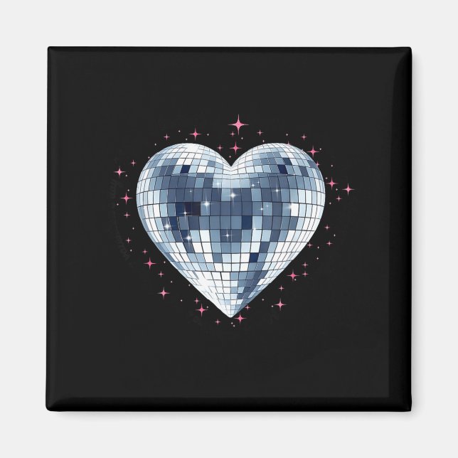 Aimant Joyeuse Saint-Valentin Drôle Coquette Diamant Disc (Devant)